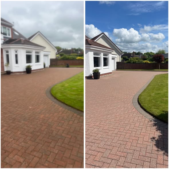 Dirty Deeds exterior cleaning work across Ayrshire